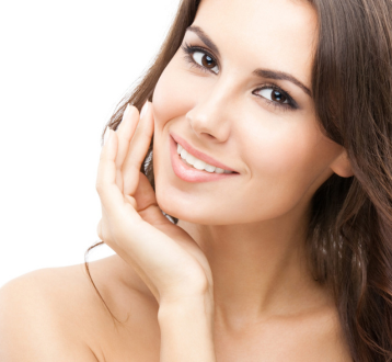 Portrait of a young lady smiling | Center for Aesthetic Medicine in Las Vegas, NV